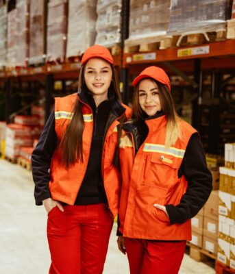 Дві комірниці за роботою