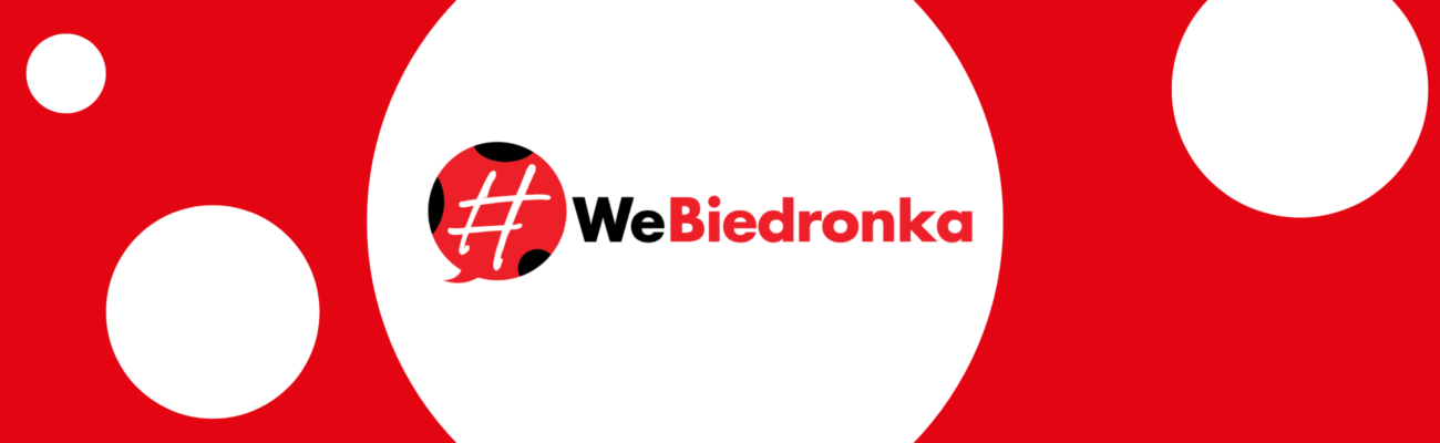 Logo programu ambasadorskiego WeBiedronka