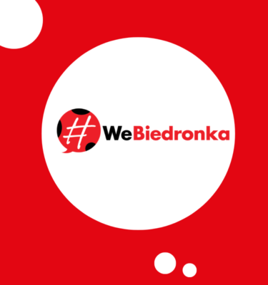 logo programu ambasadorskiego WeBiedronka