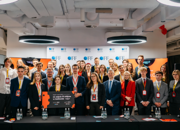 Учасники фінального гала-концерту конкурсу Young Talents 4 Biedronka 2025.